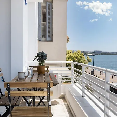 Ivory By Halu! - Elegant 2bd With Sea View Lägenhet Thessaloníki